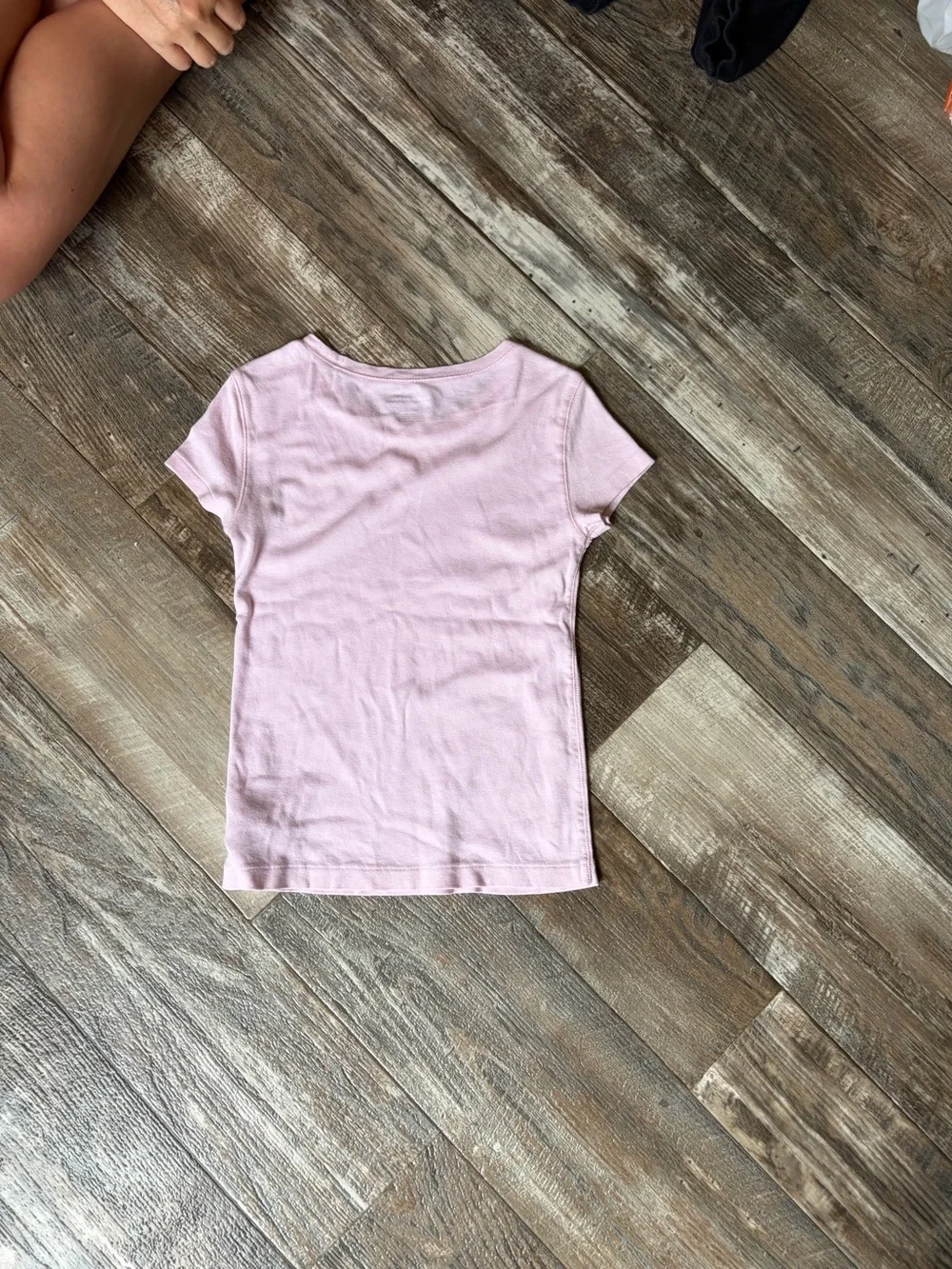 Ralph Lauren Light Pink Short Sleeve Crew Tee